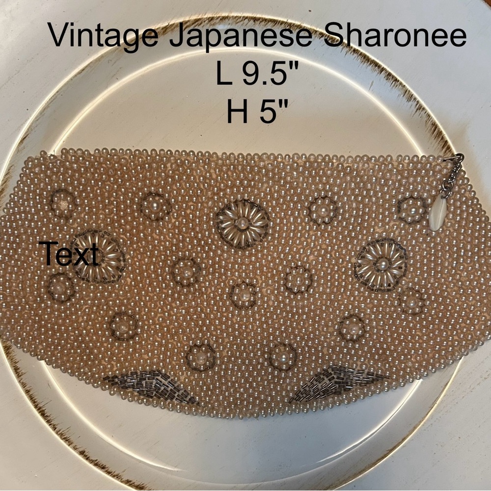 Vintage Japanese Sharonee clutch.